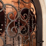 Iron Gate on a front door
